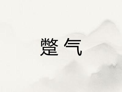 蹩气