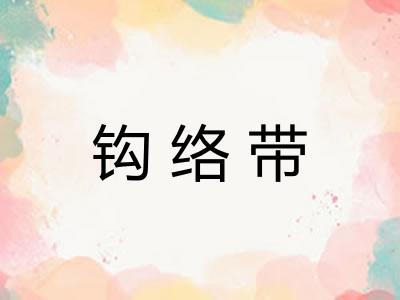钩络带