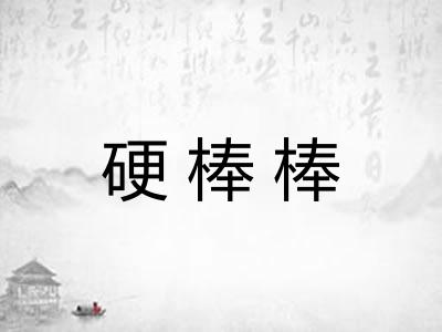 硬棒棒