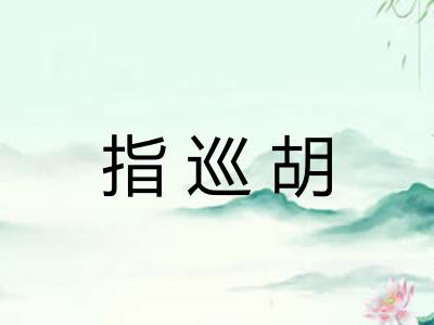 指巡胡