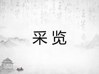 采览