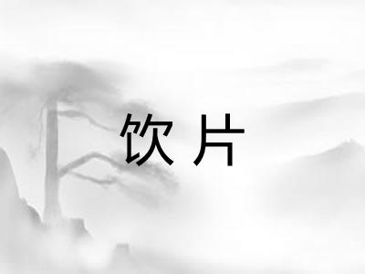 饮片
