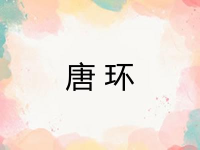 唐环