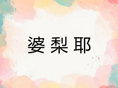婆梨耶