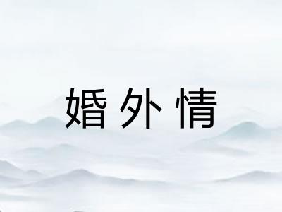 婚外情
