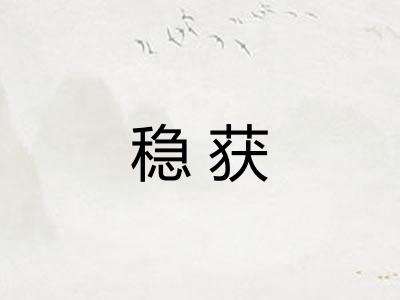 稳获