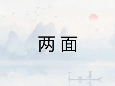 两面