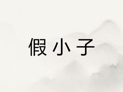 假小子