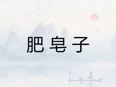 肥皂子