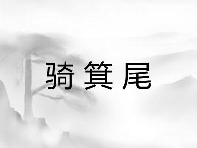 骑箕尾