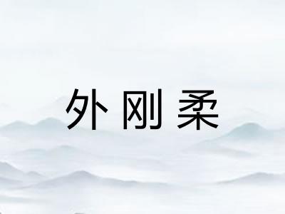 外刚柔