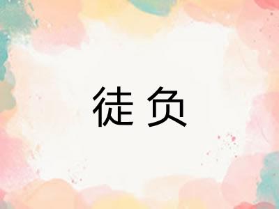 徒负