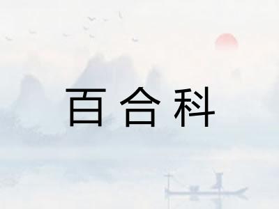 百合科