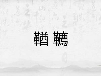鞧韀