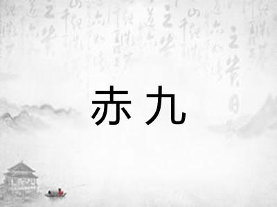 赤九