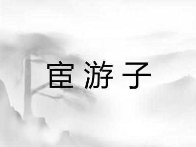 宦游子
