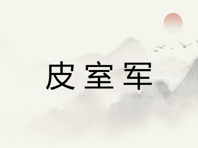 皮室军