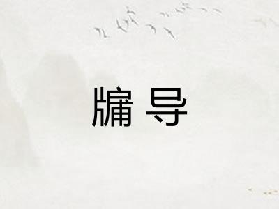 牖导