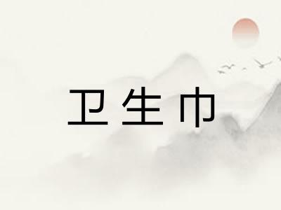 卫生巾