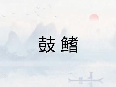 鼓鳍