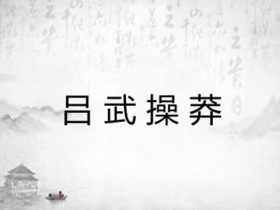 吕武操莽