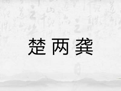 楚两龚