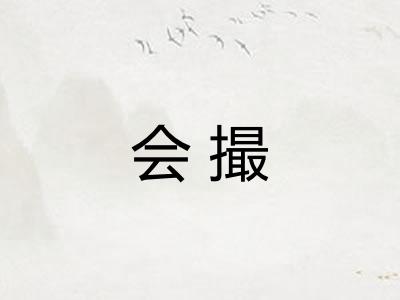 会撮