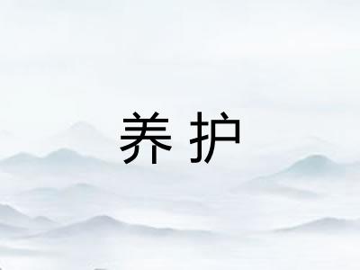 养护
