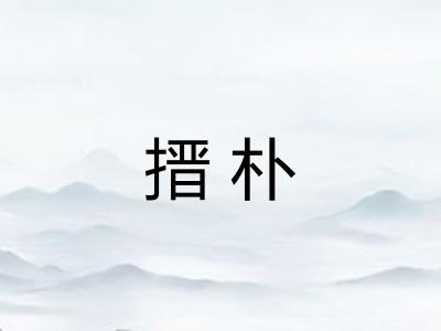 搢朴