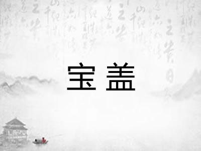 宝盖