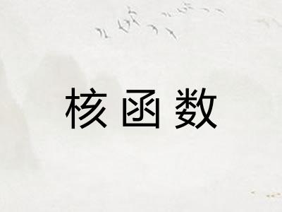 核函数