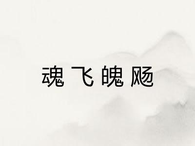 魂飞魄飏