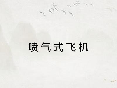 喷气式飞机