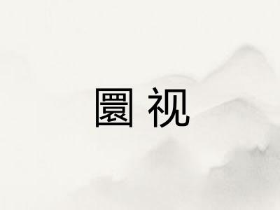 圜视