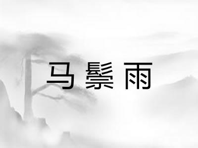 马鬃雨