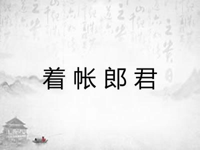 着帐郎君
