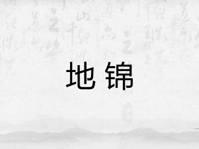 地锦