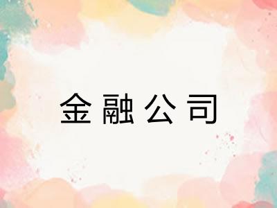 金融公司