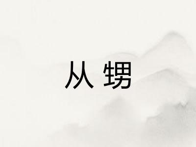 从甥
