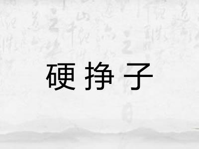 硬挣子