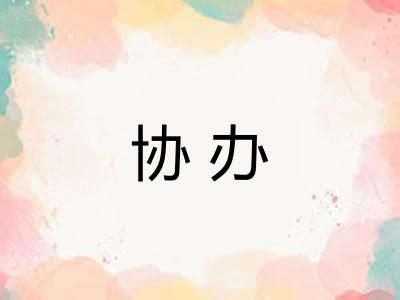 协办
