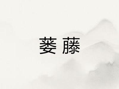 蒌藤