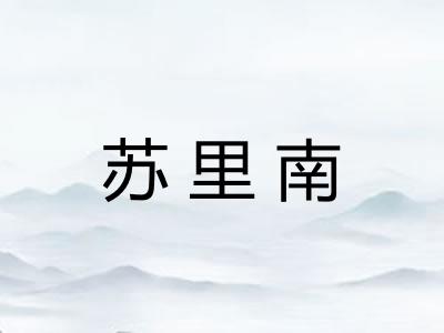 苏里南