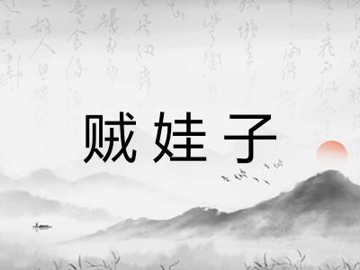 贼娃子