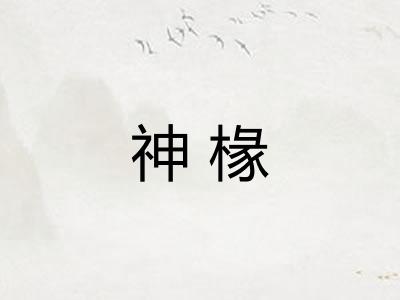 神椽