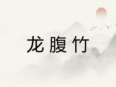 龙腹竹