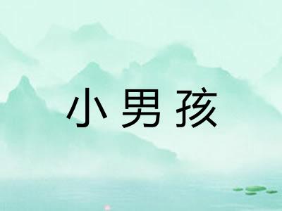 小男孩