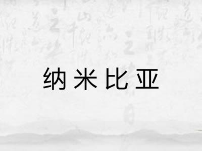 纳米比亚
