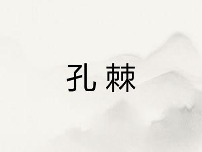 孔棘
