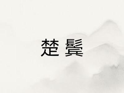 楚鬓